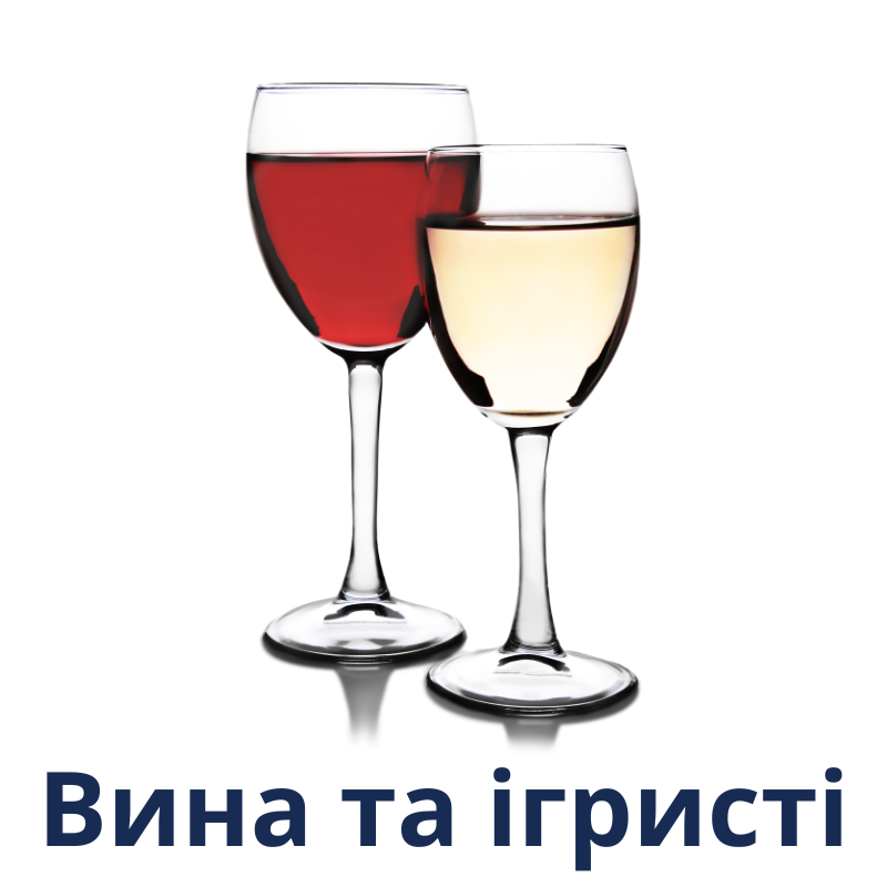 Вина та ігристі	